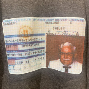 Colonel Sanders License T-shirt