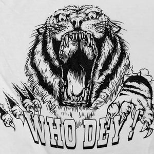 Who Dey Tiger T-shirt