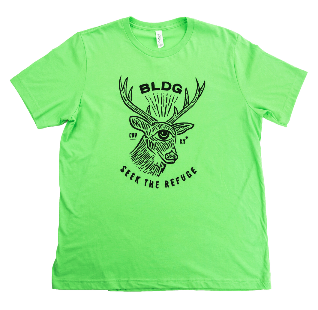 Seek the Refuge Green T-Shirt