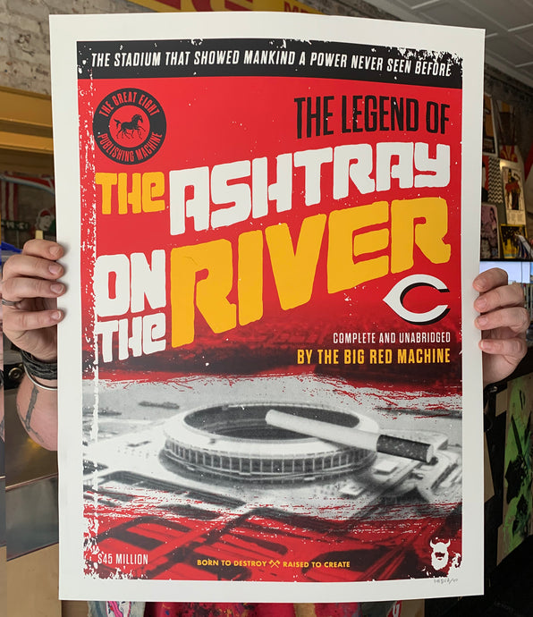Ashtray on the River Print