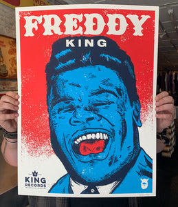 King Records Freddy King Print