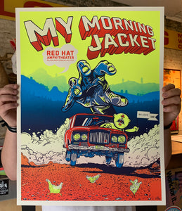 My Morning Jacket Live @ Red Hat Amphitheater Print